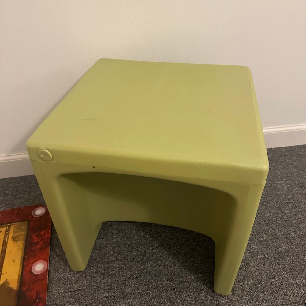Children's Factory Cube Chair for Kids, Flexible Seating Chair, Fern - Picture 5 of 5